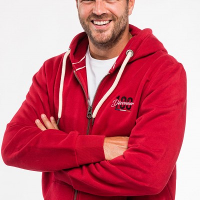 Veste zippé homme vintage