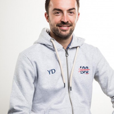 Veste zippé homme vintage