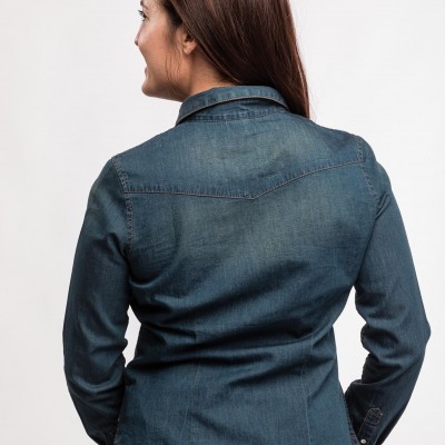 Chemise femme blue Jean